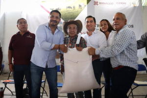Entrega Saderh más de 22 mil bultos de semilla certificada 