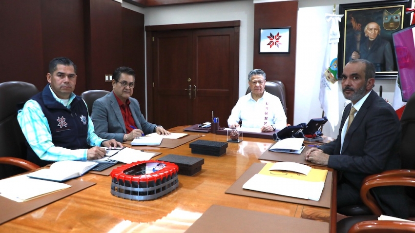 Gabinete de Seguridad destaca acciones de protección civil y combate al delito