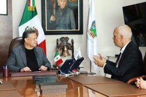 Menchaca fortalece cooperaci&oacute;n hacendaria con la Uni&oacute;n Europea