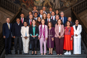 Acude Julio Menchaca a reuni&oacute;n con la presidenta Sheiunbaum