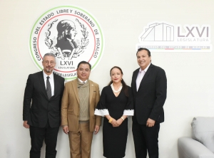 Contralor Álvaro Bardales imparte ponencia en el Congreso del Estado sobre fiscalización de recursos