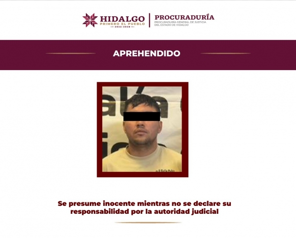 En Tizayuca fue detenido un hombre que era buscado por autoridades de Oaxaca