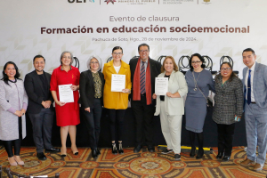Capacita OEI en educaci&oacute;n socioemocional a personal educativo de Hidalgo
