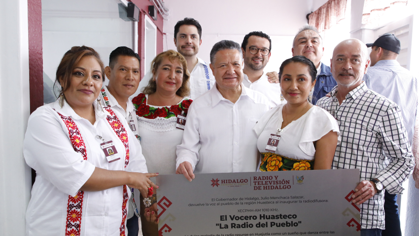 &iexcl;Compromiso cumplido! Menchaca Salazar recupera estaci&oacute;n de radio para la Huasteca