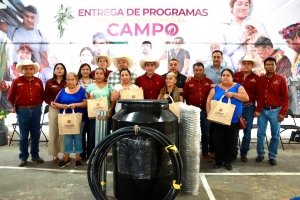 Impulsa Saderh al campo hidalguense con entrega de apoyos productivos en La Misi&oacute;n y Zimap&aacute;n
