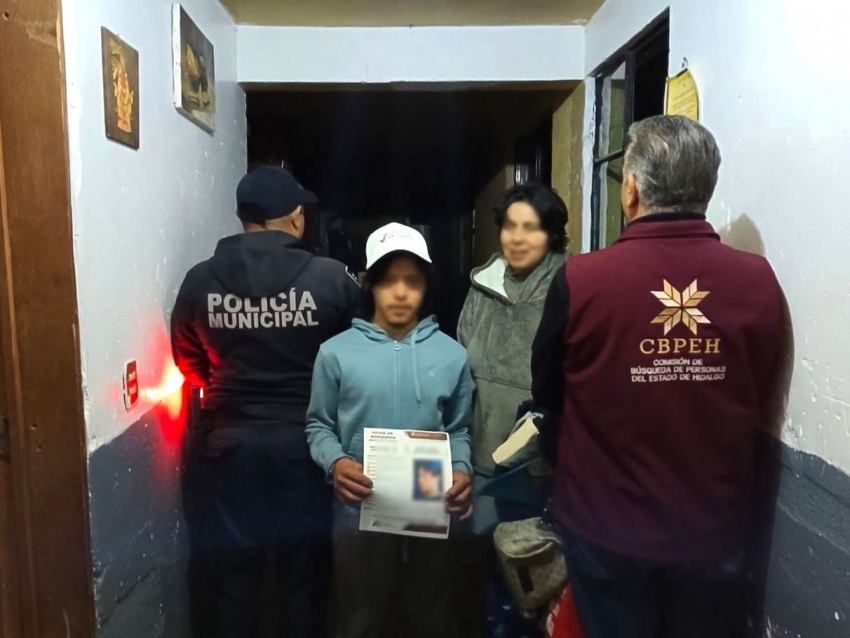 Localizan a joven que contaba con una ficha de búsqueda activa.