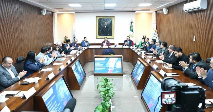 Poder Legislativo recibe la primera entrega de los Informes Individuales de la Cuenta Pública 2025