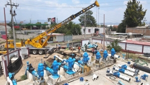 Avanzan obras estrat&eacute;gicas para modernizar la infraestructura hidr&aacute;ulica