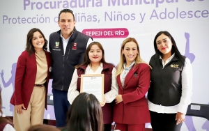 Formalizan Tula y Tepeji Procuradur&iacute;as de Protecci&oacute;n para Ni&ntilde;as, Ni&ntilde;os y Adolescentes