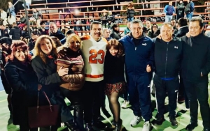 Inauguran cancha de usos m&uacute;ltiples en el SNTE