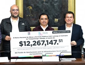 Avalan cr&eacute;dito de Banobras para Tianguistengo