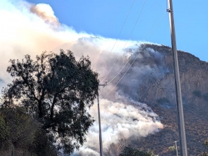 Intensa movilizaci&oacute;n por incendios forestales