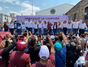 Morena Hidalgo arranca campañas a diputaciones locales