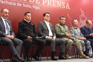 Gabinete de Seguridad en sesi&oacute;n permanente; en Hidalgo no hay riesgo para la ciudadan&iacute;a
