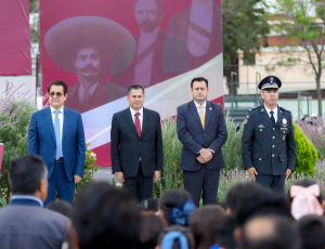Conmemoran el 114 Aniversario de la Revoluci&oacute;n Mexicana