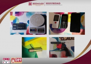 SSPH desarticula punto de venta de droga en Singuilucan