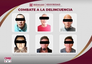 SSPH da golpe a la delincuencia en seis municipios