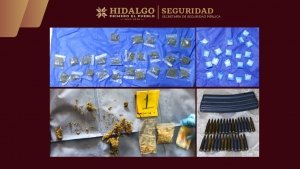 Gabinete de Seguridad ejecuta orden de aprehensi&oacute;n a mandos municipales de Tezontepec de Aldama