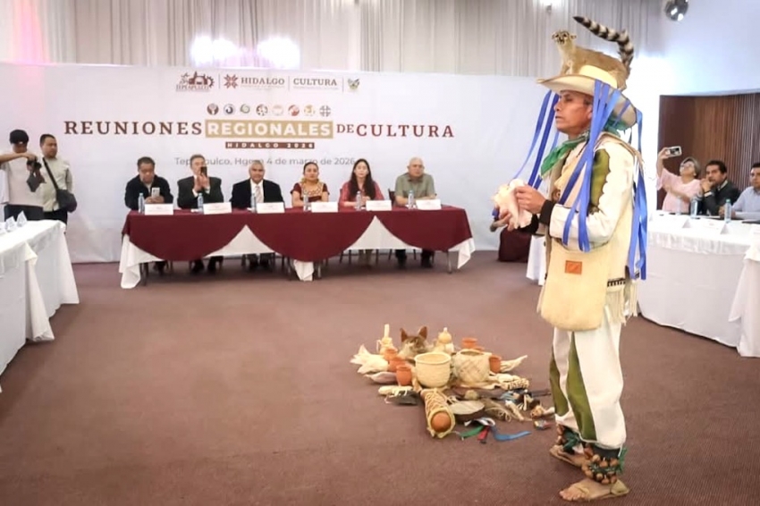  Avanzan las Reuniones Regionales de Cultura con rutas en Acaxochitlán y Tepeapulco