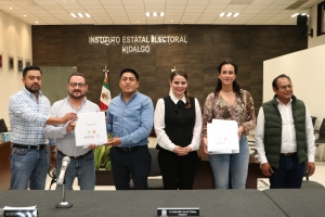 PAN y PRD presentaron, ante el &Oacute;rgano Electoral la solicitud de registro