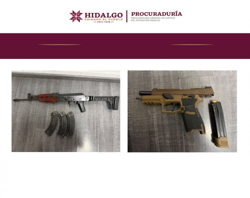 Detenidas tres personas en posesión de narcóticos y armas de fuego