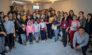 IHM da seguimiento a redes de mujeres en colonias