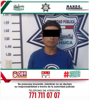 Policía de Pachuca recupera vehículo con reporte de robo