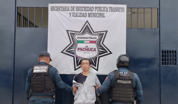 Detenci&oacute;n por robo de autopartes y posesi&oacute;n de presunto narc&oacute;tico