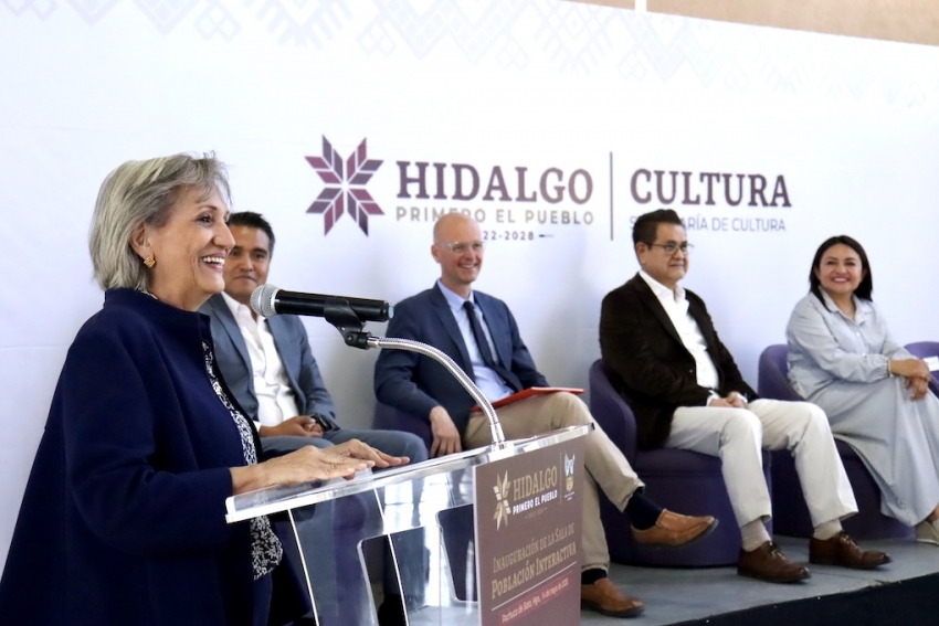 Hidalgo inaugura la Sala de Población Interactiva, un espacio único en el país para promover la cultura demográfica