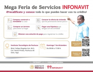 Infonavit realizar&aacute; &uacute;ltima mega feria de servicios&nbsp;en Pachuca