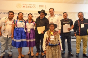 Instalación, toma de protesta y primera sesión del Consejo Nacional de Pueblos Indígenas