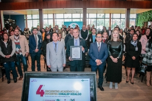 Impartió titular de la SEPH, conferencia magistral en el 4° Encuentro Académico de Docentes Conalep Hidalgo