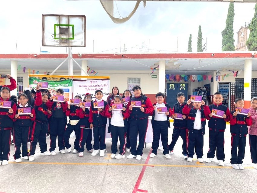 Fortalece SEPH Cultura de la Paz y entornos escolares seguros con feria en Tepeji del Río