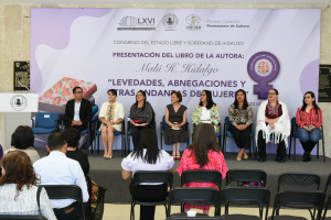 Con presentaci&oacute;n de libro, cuentan historias de mujeres en el Congreso de Hidalgo