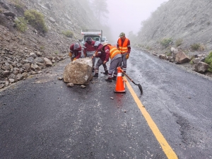 &nbsp;Red carretera estatal registra derrumbes, ninguno de consideraci&oacute;n: SIPDUS