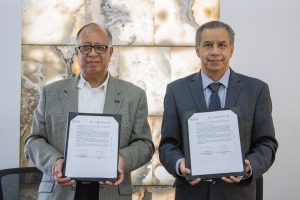 Estrechan lazos CECyTEH y la Universidad Tecnol&oacute;gica de Tulancingo tras firma de convenio