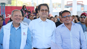 Secretarios de Gobierno e Infraestructura realizan gira de trabajo en el Valle del Mezquital
