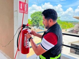 Protecci&oacute;n Civil inspecciona predios en Huejutla