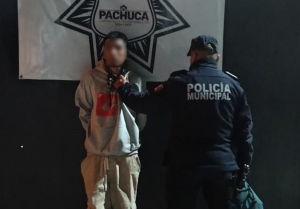 Detenido por robo de equipo de vigilancia