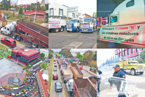 Estrangulan vialidades en Pachuca