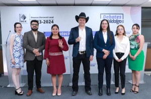 IEEH realiza Debate de Diputaciones Locales del Distrito 06 Huichapan