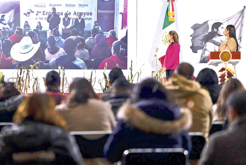 Más de mil 800 millones de pesos para comunidades afectadas en Hidalgo