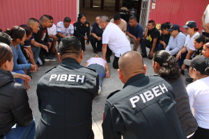 Elementos de la PIBEH reciben capacitaci&oacute;n en primeros auxilios