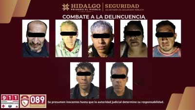 SSPH desarticula red de narcomenudeo en Tizayuca