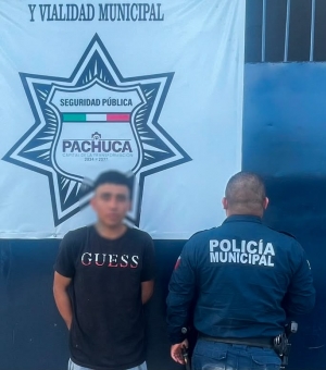 Capturan a presunto responsable de robo de autopartes en Pachuca