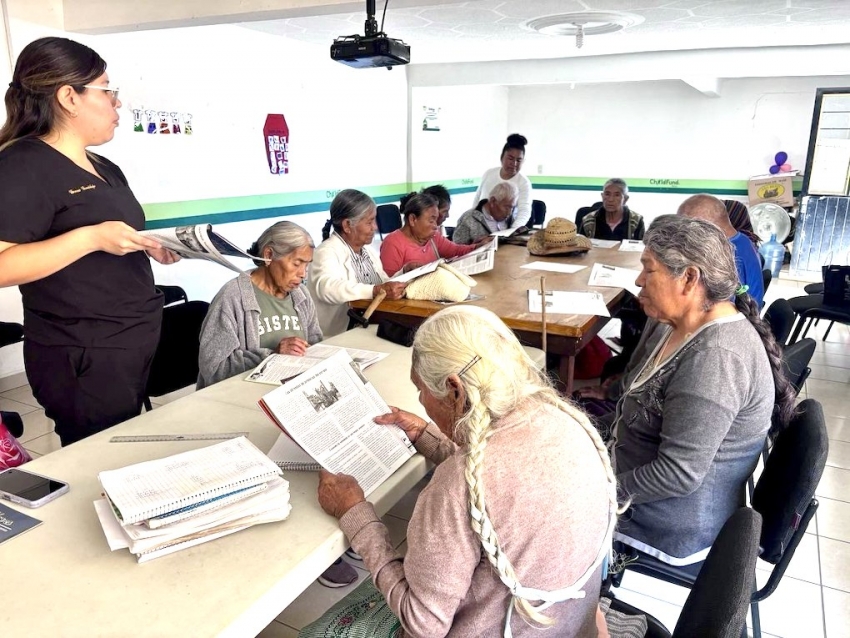 Proporciona IAAMEH atención gerontológica en zonas alejadas