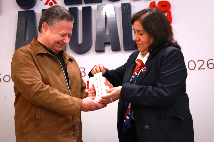 Julio Menchaca arranca Colecta Anual 2026 de la Cruz Roja en Hidalgo