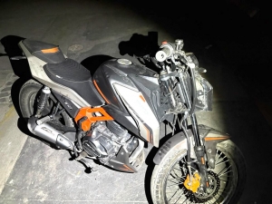 Motocicleta robada es recuperada en acciones del Operativo Alcoholímetro