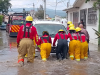 Polic&iacute;a Estatal y Bomberos contin&uacute;an labores de auxilio en la colonia Tuzos