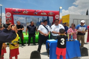 FOMENTAN EL DEPORTE PARA LA PREVENCI&Oacute;N DEL DELITO EN MINERAL DE LA REFORMA